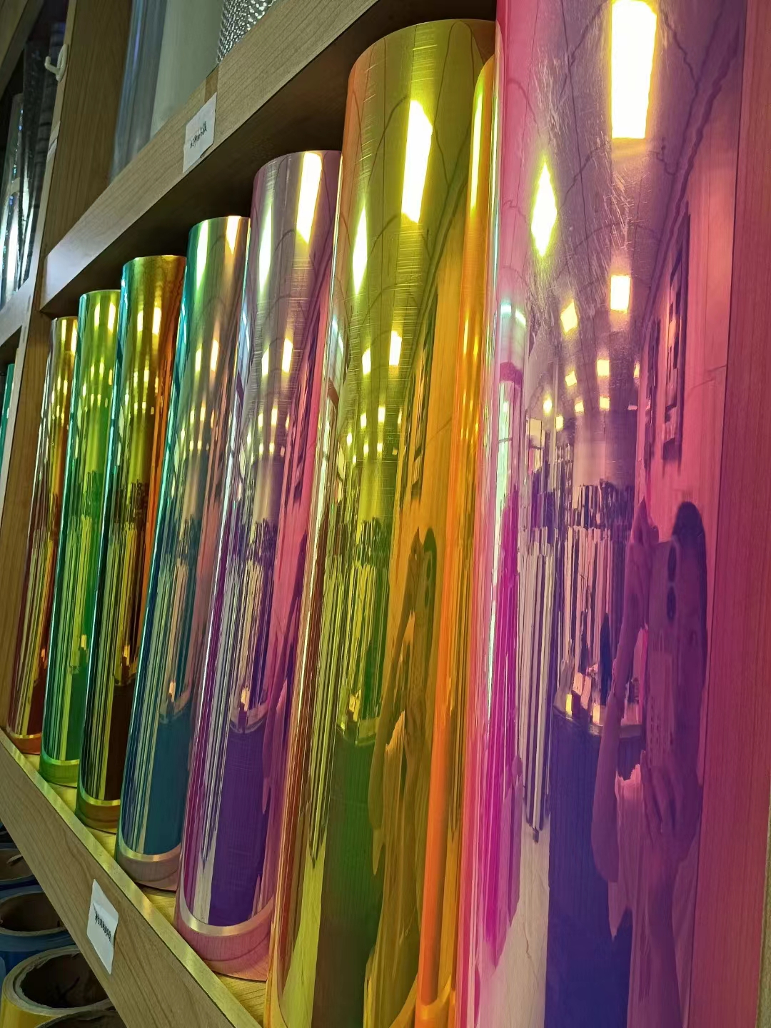 幻彩夜光刻字膜